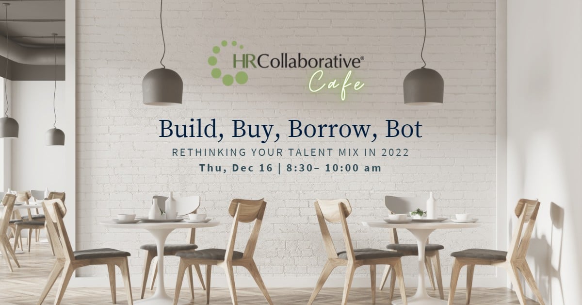 Collaborative Cafe: Build, Buy, Borrow, Bot | Dec 16